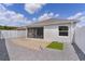 Enjoy outdoor living in this private backyard with fenced yard and screened in lanai at 7382 Se 167Th Zina Ln, The Villages, FL 32162