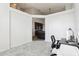 Home office space showcasing neutral walls and plush gray carpet at 981 Piedmont Oaks Dr, Apopka, FL 32703