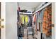 Organized walk-in closet offering ample storage space at 1401 W Highway 50 # 142, Clermont, FL 34711