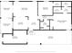 Detailed floor plan showcasing the layout of the home, including room dimensions and connections at 1401 W Highway 50 # 142, Clermont, FL 34711