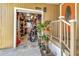 Well-organized garage featuring ample storage and motorcycle parking at 1401 W Highway 50 # 142, Clermont, FL 34711