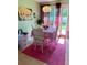Sunlit dining area with seating for four and sliding glass doors to the backyard at 14657 Sw 41St Ave, Ocala, FL 34473