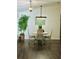 Charming dining area with stylish light fixtures and natural light, providing a perfect space for meals and entertaining at 1650 Sundance Dr, St Cloud, FL 34771
