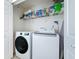 Modern laundry room with new appliances and ample storage space at 2126 Burley Ave, Clermont, FL 34711