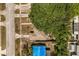 Overhead aerial view of a home featuring a large shade tree in the yard at 2252 Kent Rd, Deltona, FL 32738