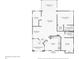 Layout of the home with primary bedroom, kitchen, Gathering room, screened patio, and two additional bedrooms at 27510 Discover Ct, Leesburg, FL 34748