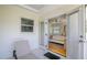 An outside patio connected to the main bedroom at 306 N Clayton St, Mount Dora, FL 32757