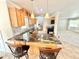 Eat-in kitchen with stone countertops and stainless steel appliances at 33415 Picciola Dr, Fruitland Park, FL 34731