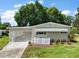 Charming single-story home with a screened carport and well-manicured lawn, perfect for relaxing outdoors at 34407 Island Dr, Leesburg, FL 34788