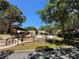 A charming community area features picnic tables, benches, and landscaping at 10301 Us Highway 27 # 98, Clermont, FL 34711