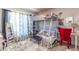 Bedroom with built-in bunk bed and desk area, perfect for  at 1922 Angel Fish Loop, Leesburg, FL 34748