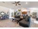 Spacious living room featuring modern decor and plenty of natural light at 1922 Angel Fish Loop, Leesburg, FL 34748