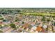 Aerial view of a well-maintained community, highlighting its lush landscaping and desirable location at 2095 Thornton Ter, The Villages, FL 32162