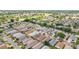 Aerial view of a well-maintained community, highlighting its lush landscaping and desirable location at 2095 Thornton Ter, The Villages, FL 32162