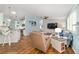 Bright and airy living space with open floor plan and stylish decor at 2095 Thornton Ter, The Villages, FL 32162