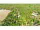 Aerial view of the property highlighting its location within a lush, green treed area at 2420 Sr 471, Sumterville, FL 33585