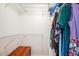 Well-organized walk-in closet with ample shelving and hanging space at 2420 Sr 471, Sumterville, FL 33585