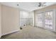 Unfinished basement space with door to outside, ready for customization at 25519 Colmar Ave, Sorrento, FL 32776