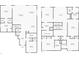 Two floor plans detailing room dimensions and layout of two floors at 26516 Savage Cir, Howey In The Hills, FL 34737