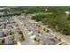 Aerial view of neighborhood streets highlighting proximity to recreation at 3002 Bethpage Loop, Mount Dora, FL 32757