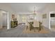 Cozy dining room featuring an eating area and a view of the entry at 3305 Dzuro Dr, Oxford, FL 34484