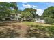 Spacious backyard with mature trees and well-maintained lawn at 3630 Oak St, Mount Dora, FL 32757