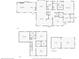 Detailed floor plan showcases the layout of the house with measurements for each room and space at 3630 Oak St, Mount Dora, FL 32757