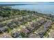 Picturesque neighborhood near a serene lake, showcasing well-maintained homes and lush greenery at 677 Brooks Field Dr, Winter Garden, FL 34787