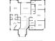 Detailed floor plan showcasing bedroom and bathroom dimensions plus WICs in a well-designed layout at 1196 Lakeshore Dr, Mount Dora, FL 32757