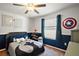 Fun ' bedroom with playful decor, a cozy bed, and lots of natural light at 12340 Ne 48Th Loop, Oxford, FL 34484