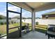 Charming screened porch overlooking a private backyard at 13328 Lake Yale View Loop, Grand Island, FL 32735