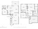 Detailed floor plan showcasing layout of first and second story in home with key areas labeled at 30236 Pga Dr, Sorrento, FL 32776