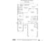 Detailed floor plan showcasing the layout with vaulted ceilings and spacious living areas of this 2 bed, 2 bath home at 3785 Avon Ct, Clermont, FL 34711