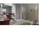 Bathroom showcasing a tub, separate shower, sink and countertop at 4941 Tradition Dr, Lakeland, FL 33812