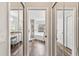 Lavish main bathroom leads to the walk-in shower and luxurious soaking tub at 5306 Greens Dr, Lady Lake, FL 32159