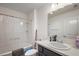 Standard bathroom with a shower and bath combination and vanity at 5817 Valente Ct, The Villages, FL 32163