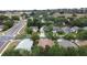 A panoramic view of the neighborhood, highlighting the home's ideal location at 807 Wolf Creek St, Clermont, FL 34711