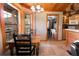 Breakfast nook with wooden table and chairs, and a view of the outdoors at 8091 C 476B, Bushnell, FL 33513