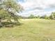 Expansive green lawn dotted with trees, showcasing the property's serene and natural landscape at 8091 C 476B, Bushnell, FL 33513