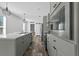 Well-equipped kitchen featuring a large island with sink, modern appliances, and ample counter space at 811 N Swindell #2 Ave, Lakeland, FL 33810
