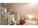 Bathroom featuring a modern vessel sink, tiled shower, and unique vanity at 908 N Tremain St, Mount Dora, FL 32757