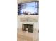 Modern fireplace with decorative mantel and tiling at 10640 Parkway Dr, Clermont, FL 34711