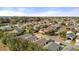 Beautiful aerial view of a vibrant community with lush landscaping, a serene lake, and well-maintained homes at 2036 Chesapeake Pl, The Villages, FL 32162