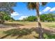 Scenic view of a pristine golf course with lush greenery and clear blue skies at 39206 Treeline Dr, Lady Lake, FL 32159