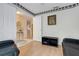 View of entryway with console table and view through to Kitchen area with cabinets at 4167 Capland Ave, Clermont, FL 34711