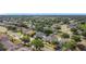 Beautiful aerial view of a suburban neighborhood with lush greenery and well-maintained homes at 4908 Cape Hatteras Dr, Clermont, FL 34714