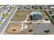 Aerial view of community clubhouse with pool, dog park, parking, and playground at 5890 Sw 83Rd St, Ocala, FL 34476