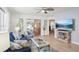 Inviting living room boasting ample natural light and stylish decor at 732 Ramirez Ave, The Villages, FL 32159
