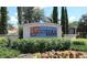 Beautiful sign to the Solterra Resort community at 8024 Oak Shadow Ct, Davenport, FL 33837