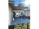 Outdoor patio with exercise equipment and access to house at 879 Little Bend Rd, Altamonte Springs, FL 32714